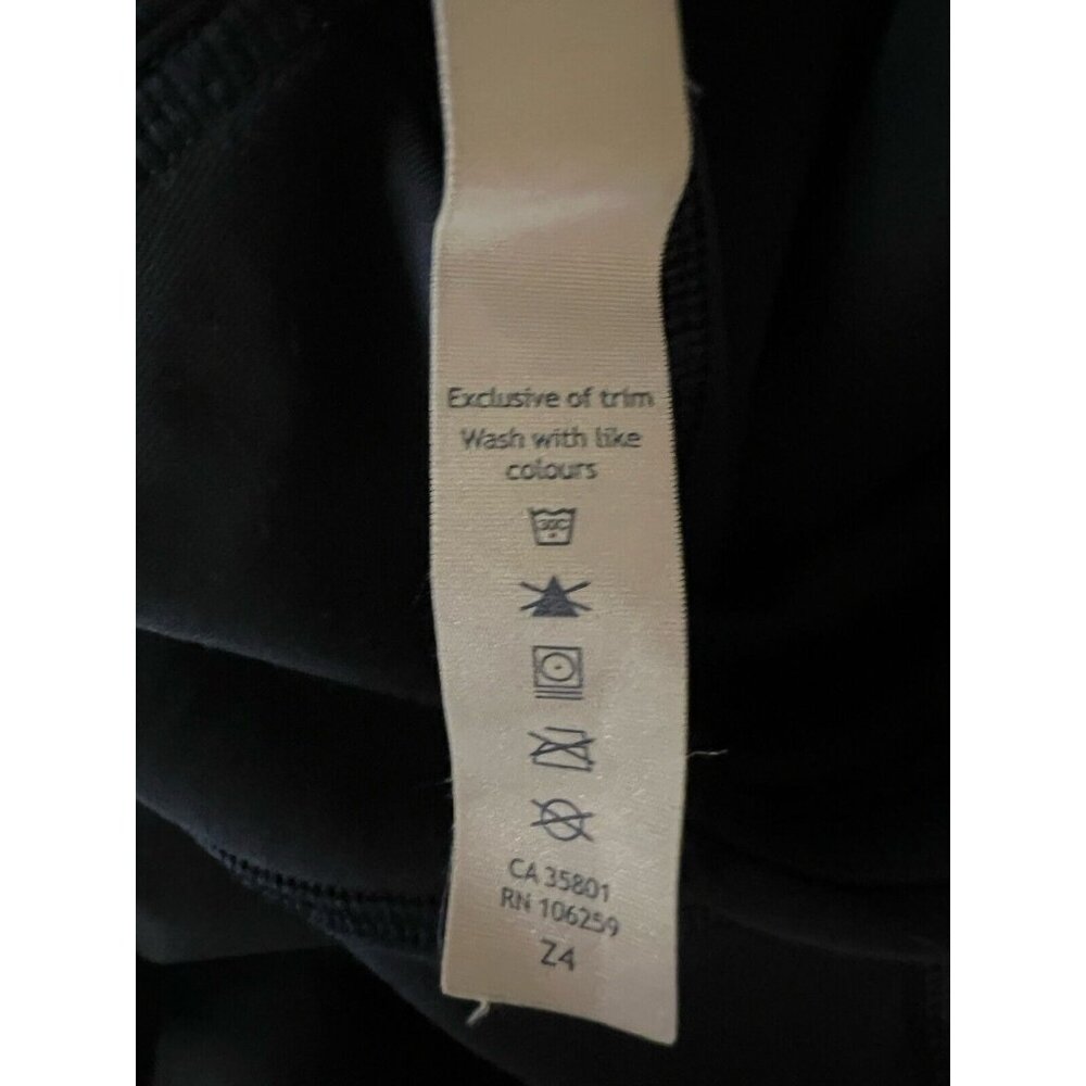 Lululemon‎ Capri Length Leggings Ruched Dark Blue Women’s Size 4 - Picture 8 of 11